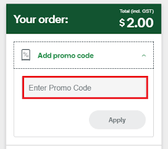 Woolworths checkout and coupon text box